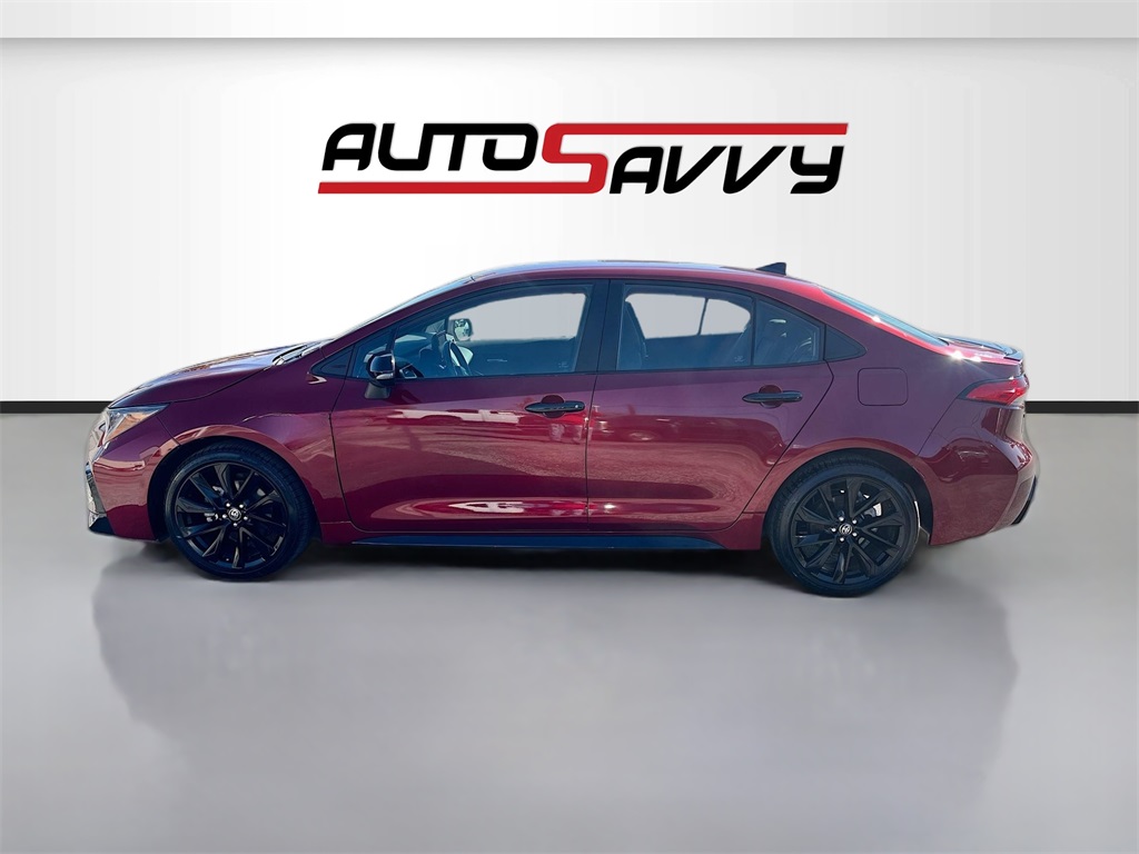 2022 Toyota Corolla SE Nightshade Red at Toyota of Victoria