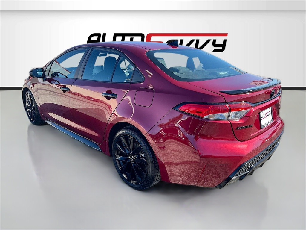 2022 Toyota Corolla SE Nightshade Red at Toyota of Victoria