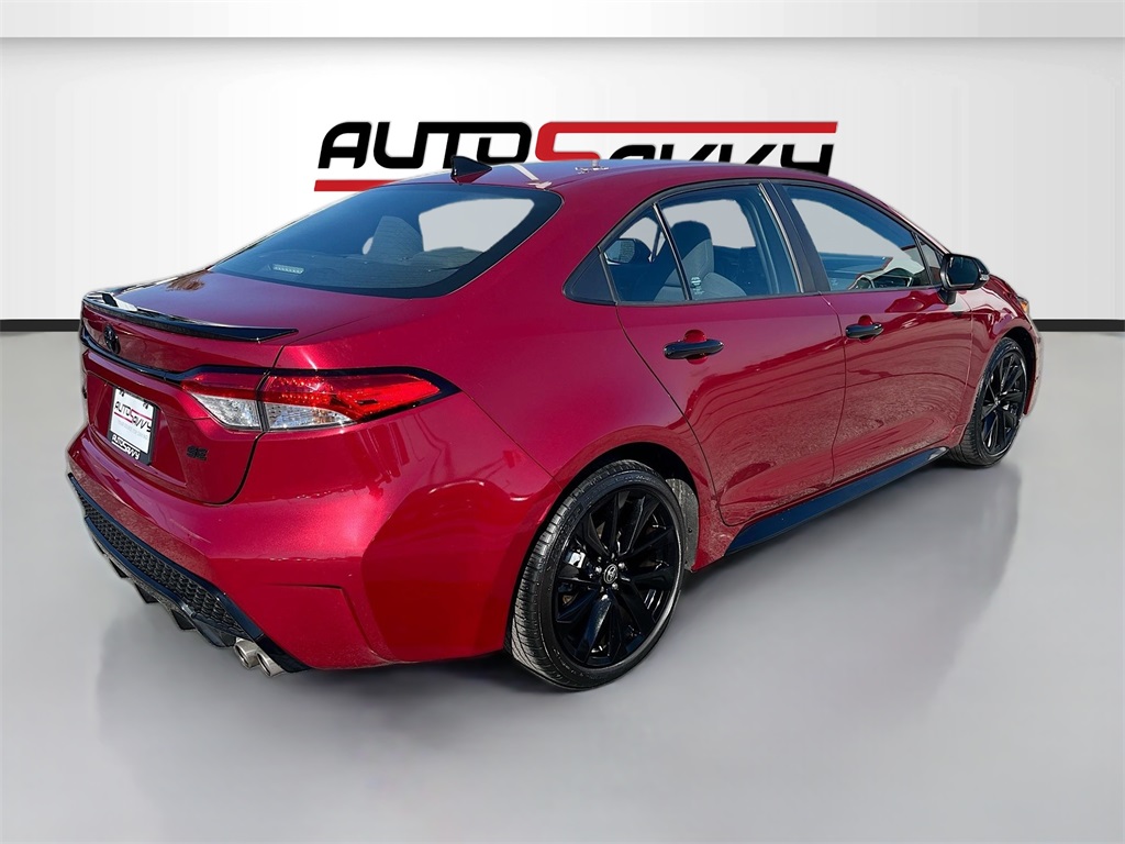 2022 Toyota Corolla SE Nightshade Red at Toyota of Victoria