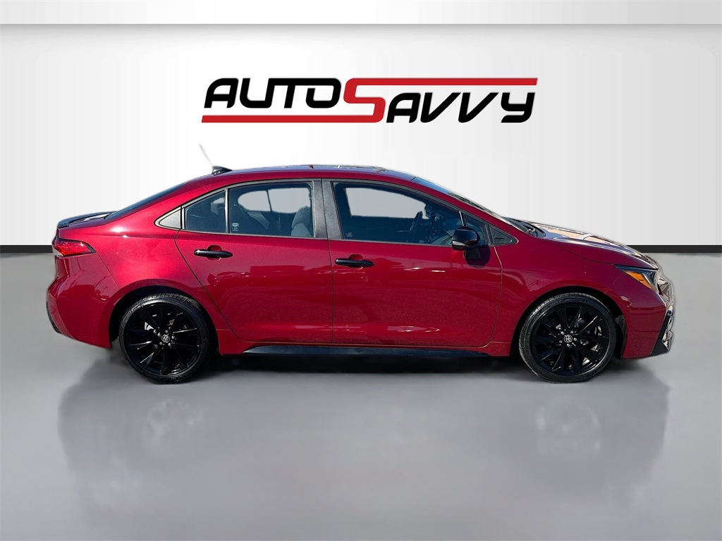 2022 Toyota Corolla SE Nightshade Red at Toyota of Victoria