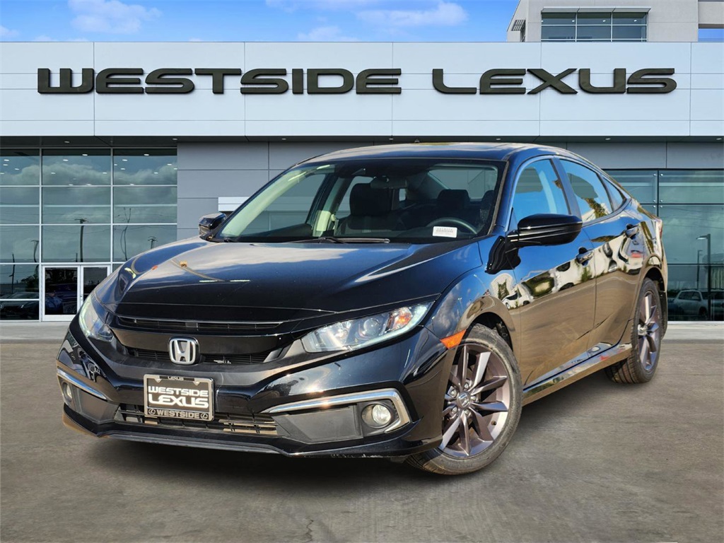 2020 Honda Civic EX Black at DeMontrond Gulf Freeway