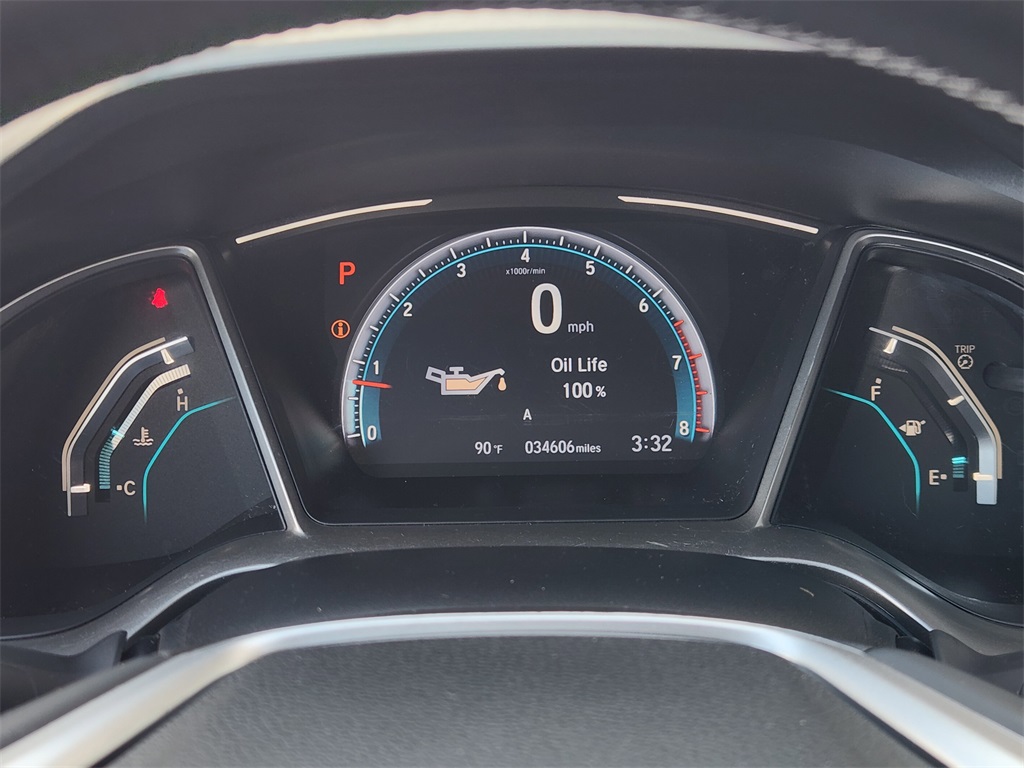 2020 Honda Civic EX Black at DeMontrond Gulf Freeway