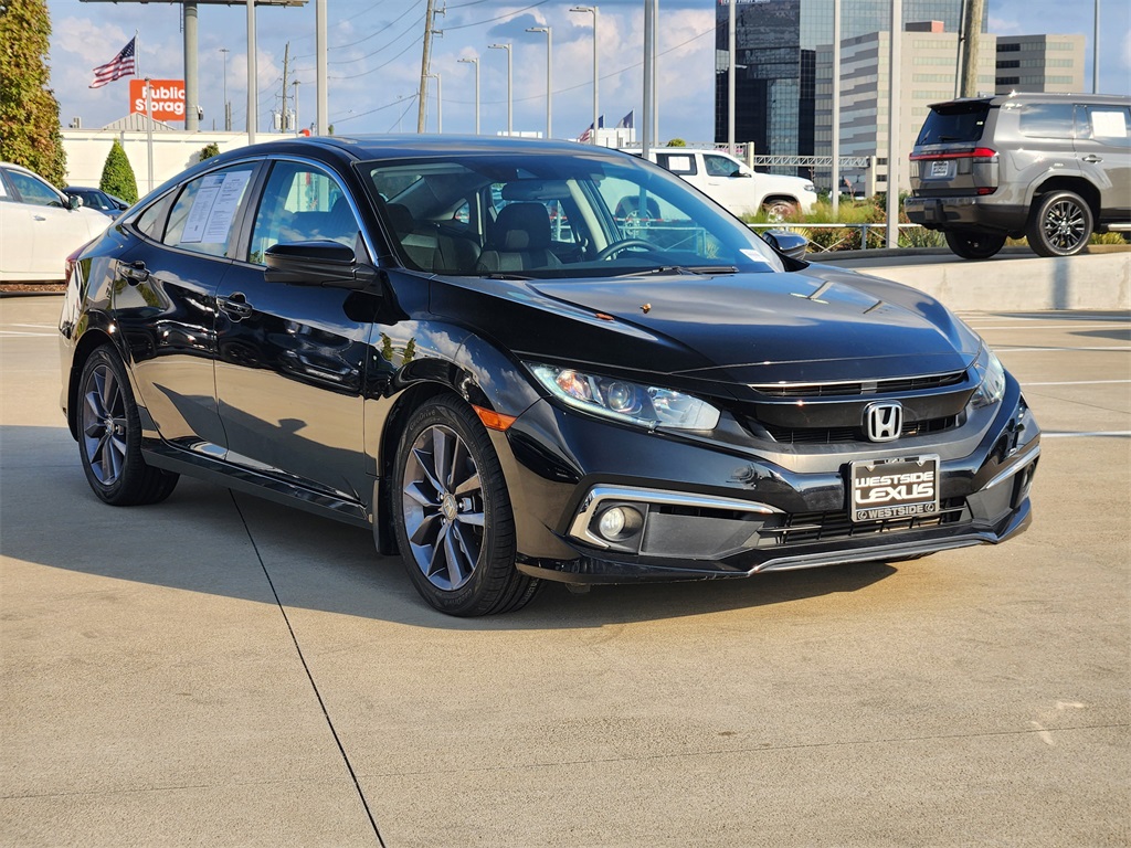 2020 Honda Civic EX Black at DeMontrond Gulf Freeway
