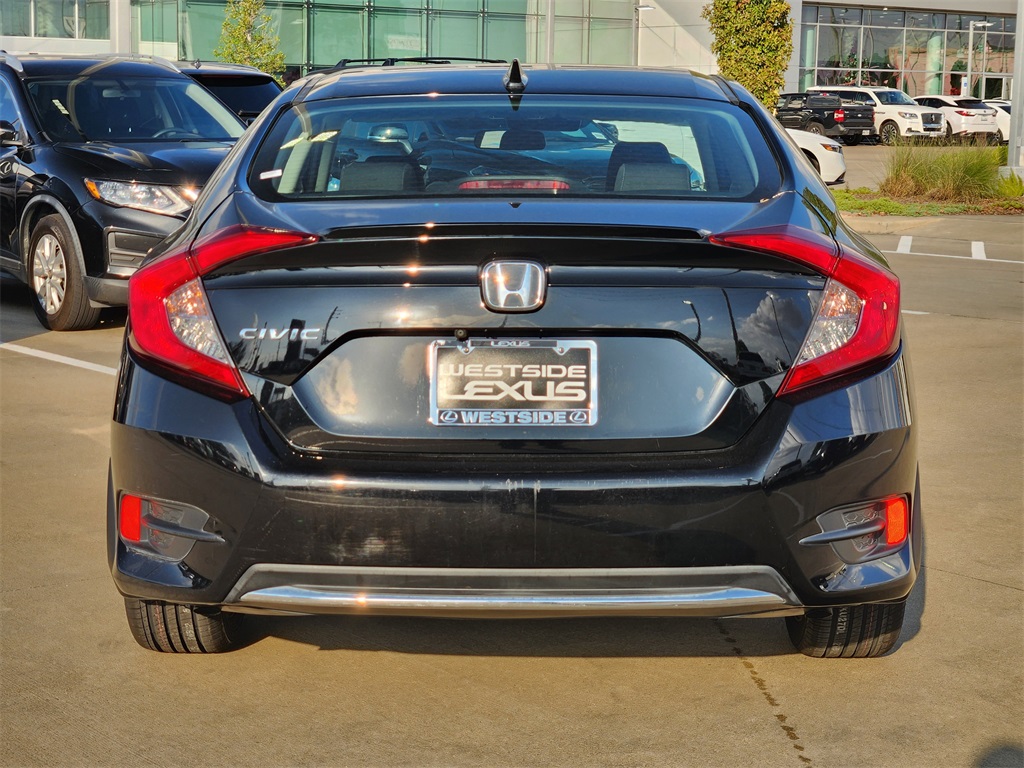 2020 Honda Civic EX Black at DeMontrond Gulf Freeway