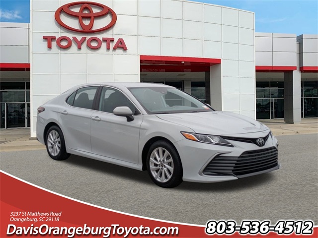 2023 Toyota Camry LE White at Davis Toyota of Orangeburg