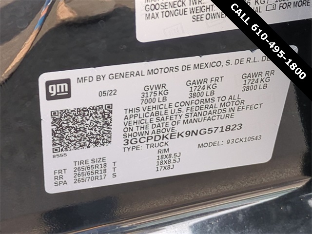 2022 Chevrolet Silverado 1500 LT for sale at PATRIOT CHEVROLET OF LIMERICK