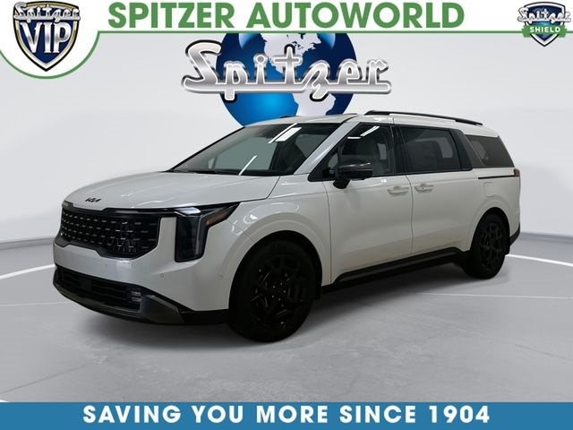 Snow White Pearl 2026 Kia Carnival Minivan Front-Wheel Drive 8-Speed Automatic