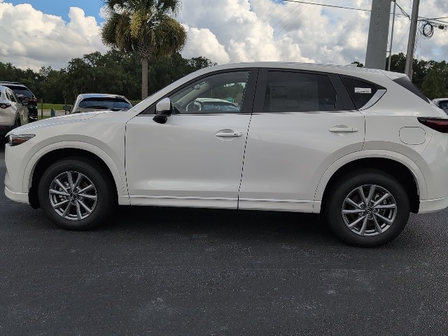 2025 Mazda CX-5 2.5 S Select Package White at Stokes Mazda