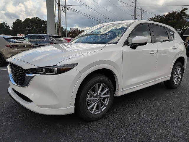 2025 Mazda CX-5 2.5 S Select Package White at Stokes Mazda
