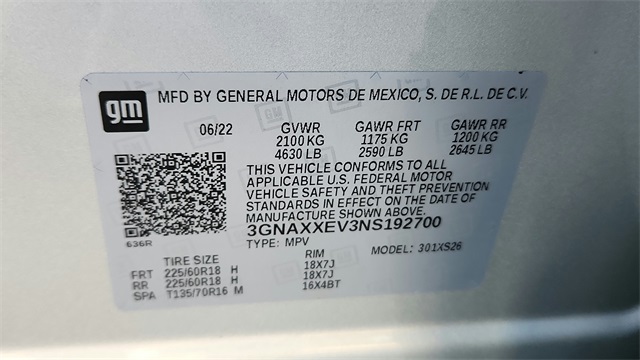 2022 Chevrolet Equinox