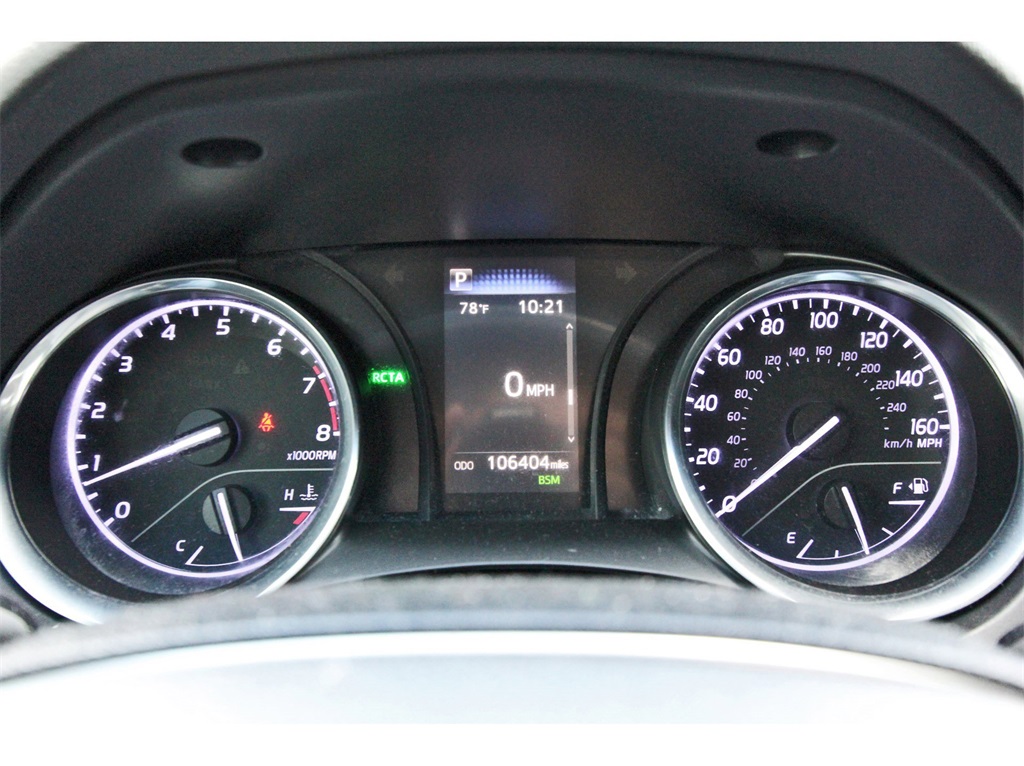 2019 Toyota Camry SE Red at Don McGill Toyota