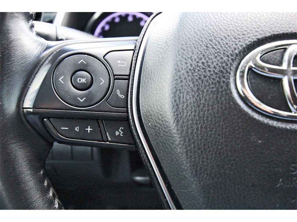 2019 Toyota Camry SE Red at Don McGill Toyota