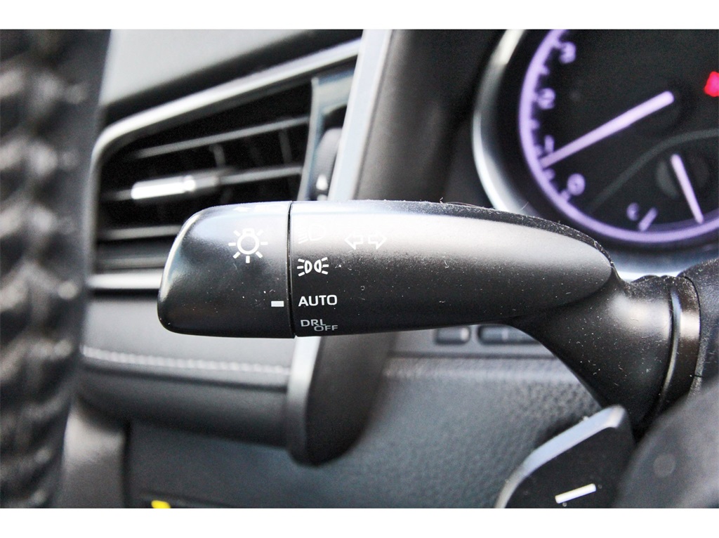 2019 Toyota Camry SE Red at Don McGill Toyota