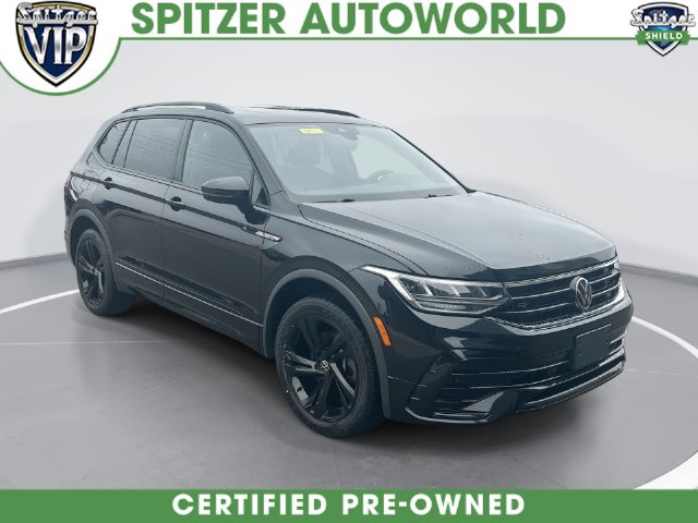 Deep Black 2023 Volkswagen Tiguan SUV / Crossover All-Wheel Drive 8-Speed Automatic