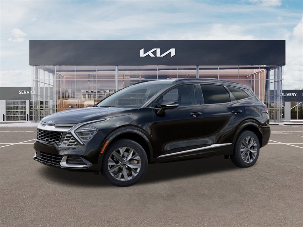 2025 Kia Sportage Hybrid SX-PRESTIGE AWD Black at Shottenkirk Kia Fort Bend