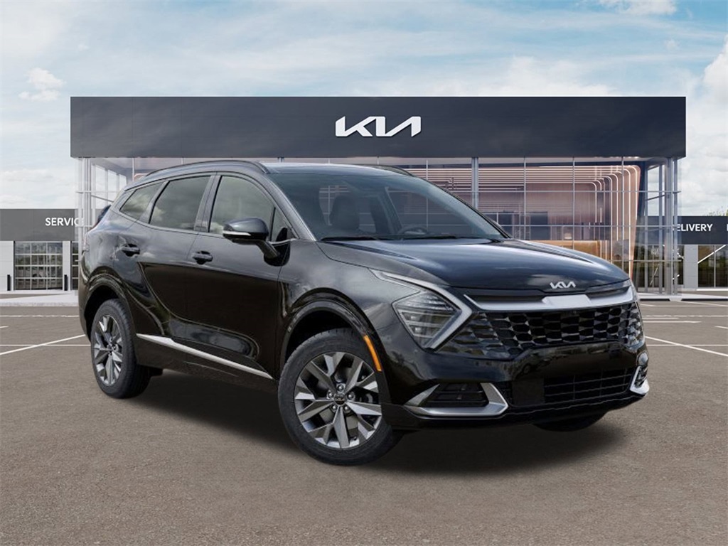 2025 Kia Sportage Hybrid SX-PRESTIGE AWD Black at Shottenkirk Kia Fort Bend