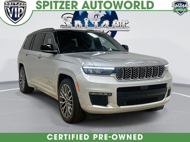 Silver Zynith 2024 Jeep Grand Cherokee L Summit 4WD SUV / Crossover Four-Wheel Drive 8-Speed Automatic