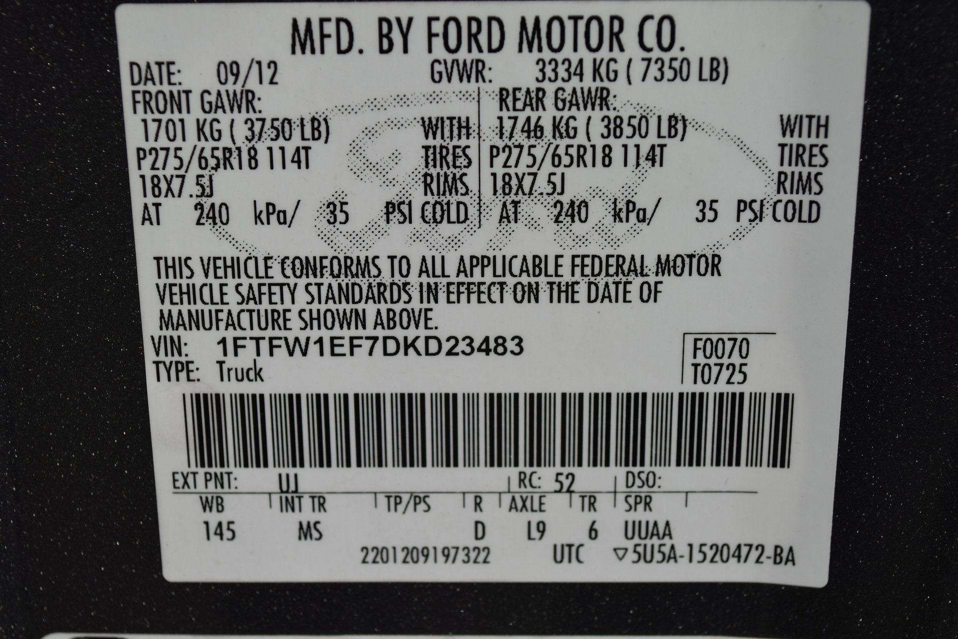 2013 Ford F-150 XLT Gray at Emmons Autoplex