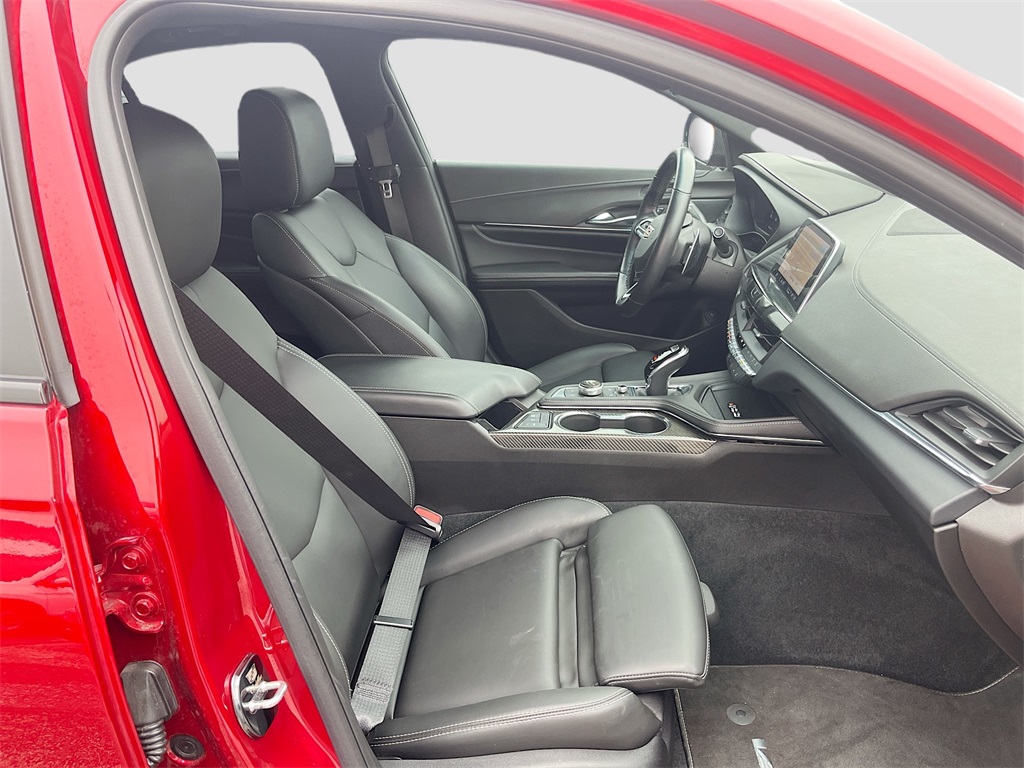 2023 Cadillac CT4 V-Series Red at Bayway Cadillac of The Woodlands