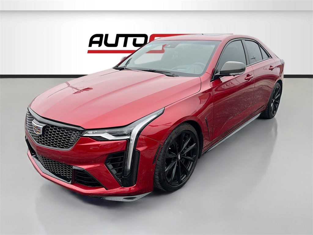 2023 Cadillac CT4 V-Series Red at Bayway Cadillac of The Woodlands