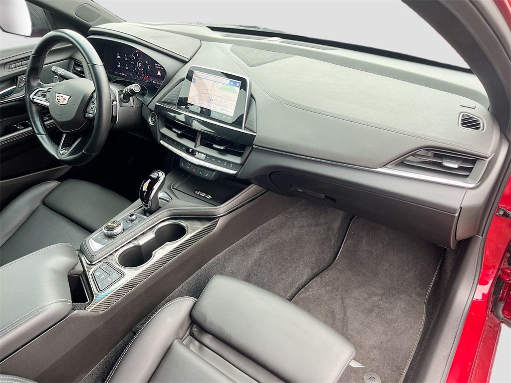 2023 Cadillac CT4 V-Series Red at Bayway Cadillac of The Woodlands