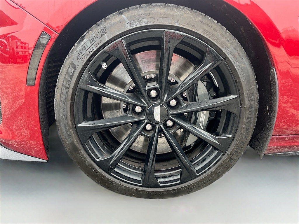 2023 Cadillac CT4 V-Series Red at Bayway Cadillac of The Woodlands