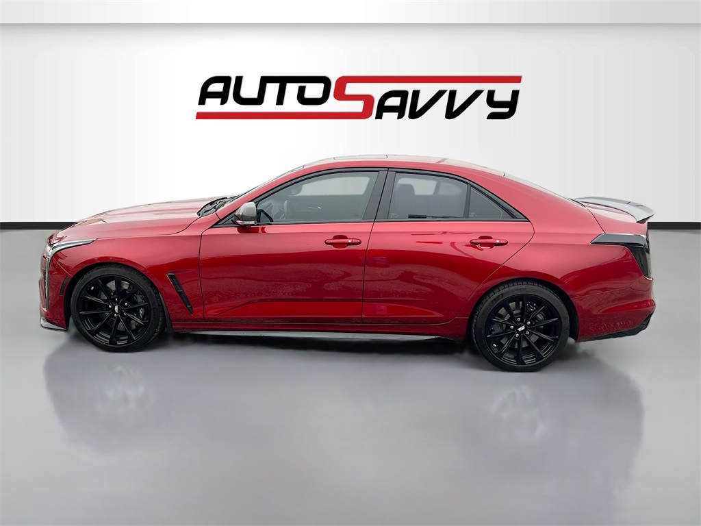 2023 Cadillac CT4 V-Series Red at Bayway Cadillac of The Woodlands