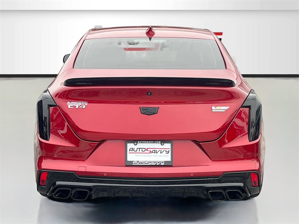 2023 Cadillac CT4 V-Series Red at Bayway Cadillac of The Woodlands
