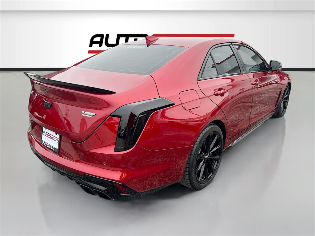 2023 Cadillac CT4 V-Series Red at Bayway Cadillac of The Woodlands