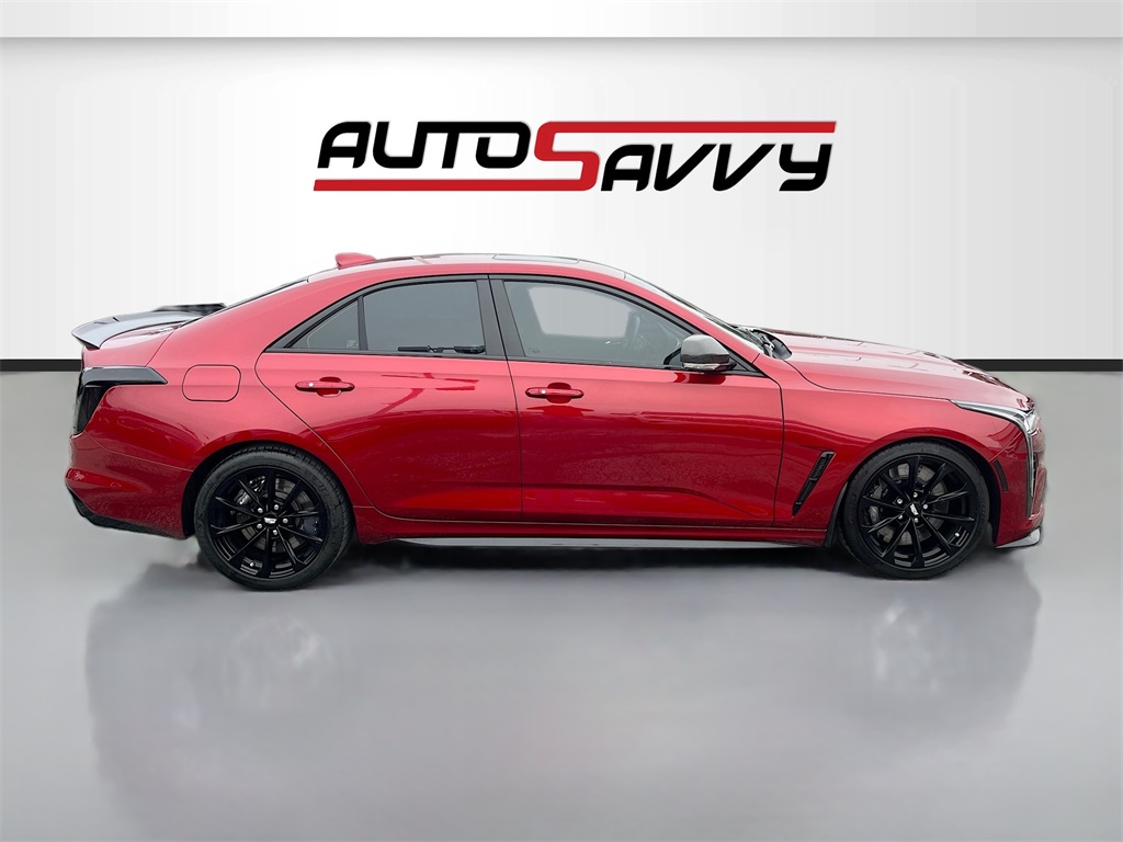 2023 Cadillac CT4 V-Series Red at Bayway Cadillac of The Woodlands