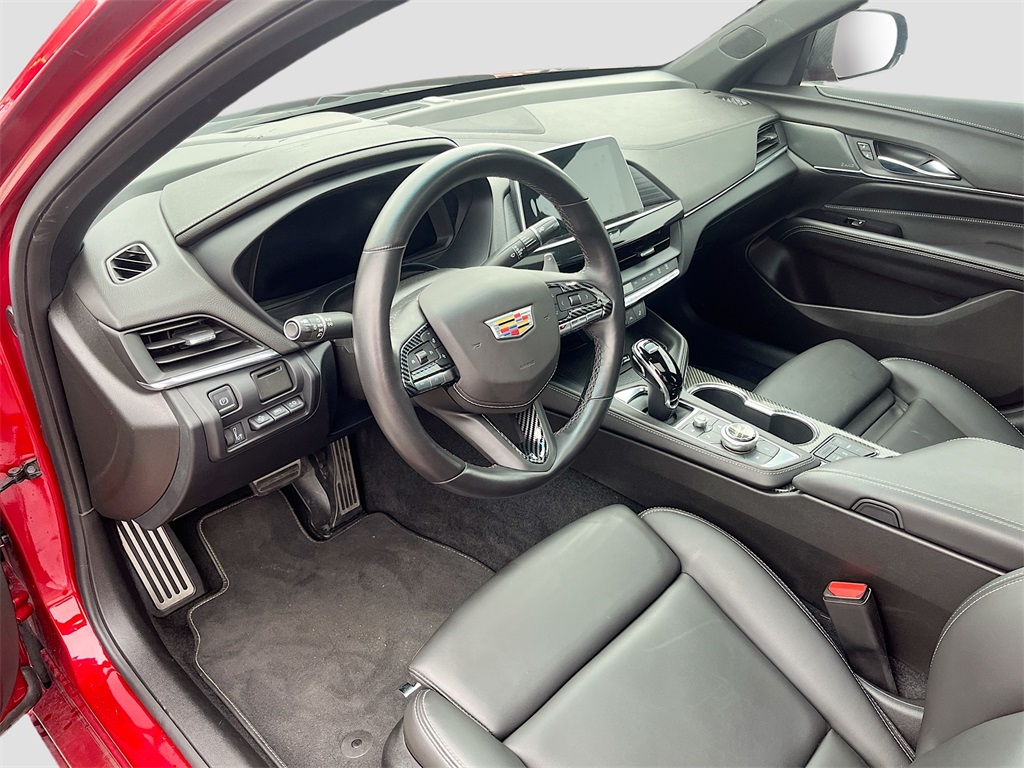 2023 Cadillac CT4 V-Series Red at Bayway Cadillac of The Woodlands