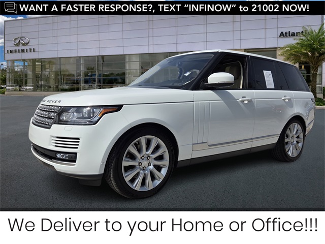 2016 Land Rover Range Rover V8 Supercharged 4WD