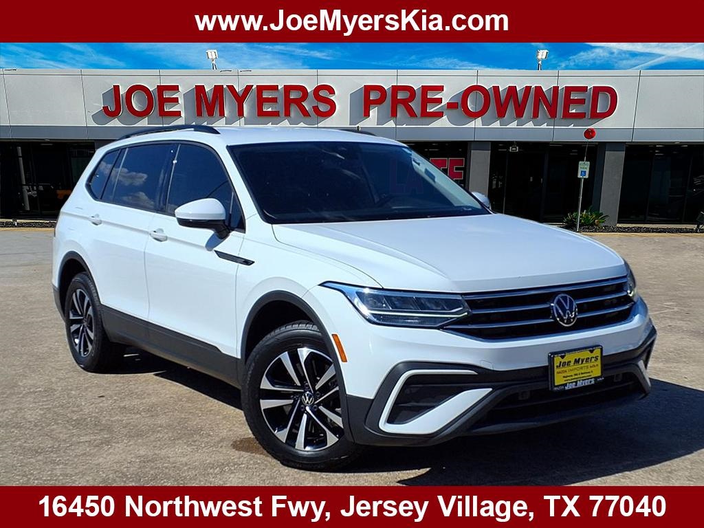 2023 Volkswagen Tiguan 2.0T S White at DeMontrond Auto Country