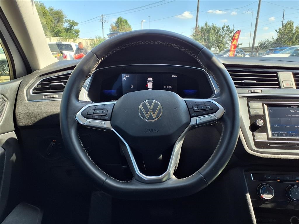 2023 Volkswagen Tiguan 2.0T S White at DeMontrond Auto Country