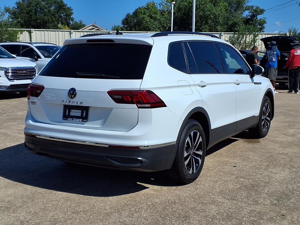 2023 Volkswagen Tiguan 2.0T S White at DeMontrond Auto Country