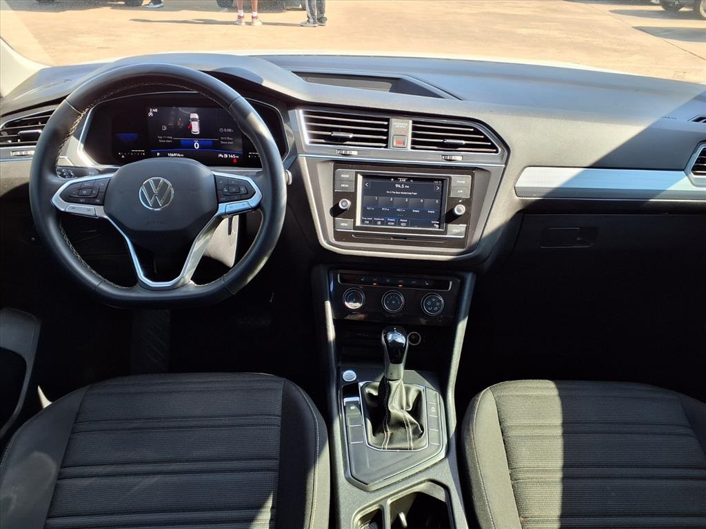 2023 Volkswagen Tiguan 2.0T S White at DeMontrond Auto Country