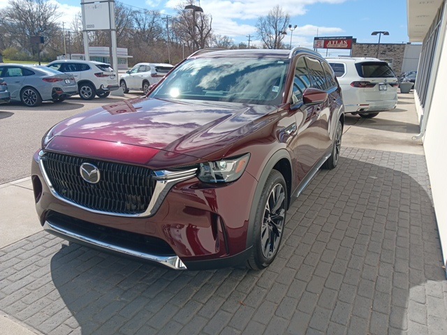 Red 2024 MAZDA CX-90 PHEV for sale in South Bend, IN Photo 3