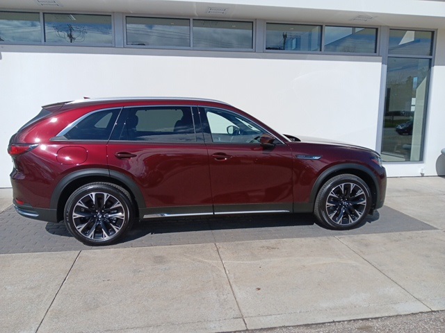 Red 2024 MAZDA CX-90 PHEV for sale in South Bend, IN Photo 4