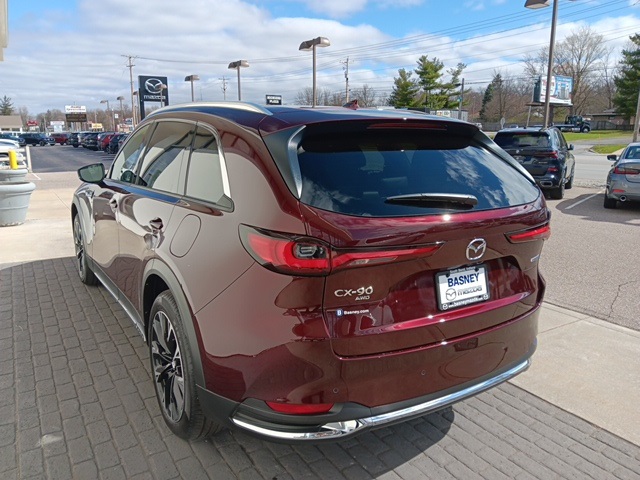Red 2024 MAZDA CX-90 PHEV for sale in South Bend, IN Photo 6
