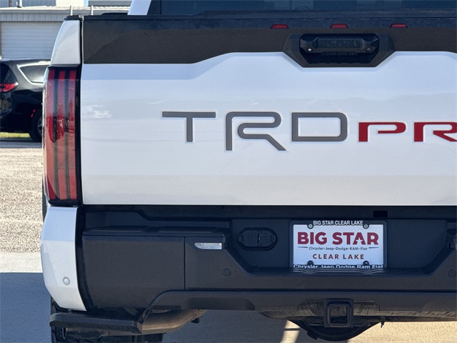 2023 Toyota Tundra Hybrid TRD Pro White at Emmons Autoplex