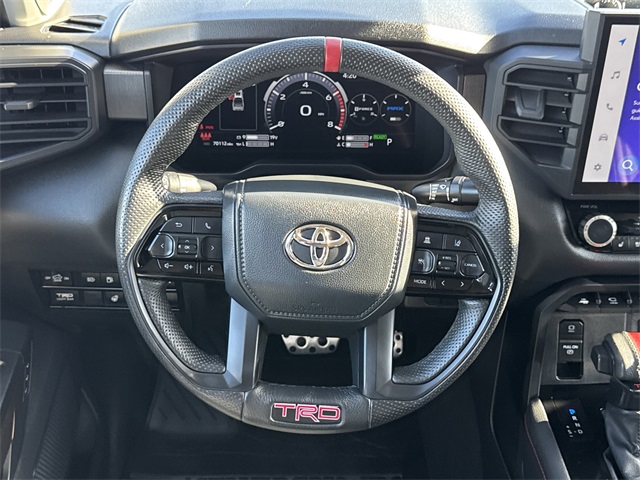 2023 Toyota Tundra Hybrid TRD Pro White at Emmons Autoplex