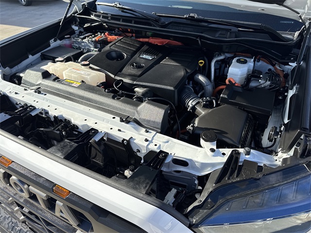 2023 Toyota Tundra Hybrid TRD Pro White at Emmons Autoplex