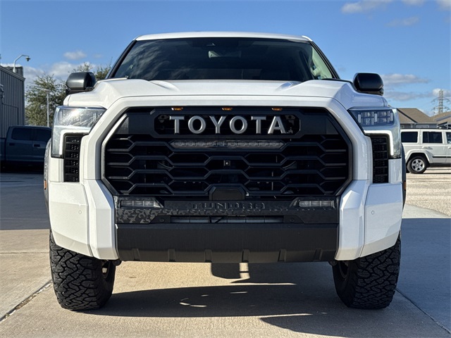 2023 Toyota Tundra Hybrid TRD Pro White at Emmons Autoplex