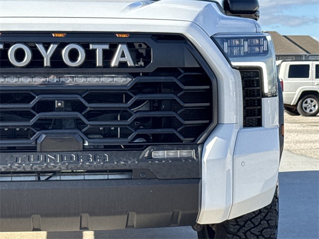 2023 Toyota Tundra Hybrid TRD Pro White at Emmons Autoplex
