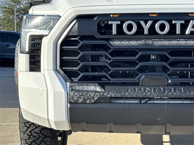 2023 Toyota Tundra Hybrid TRD Pro White at Emmons Autoplex