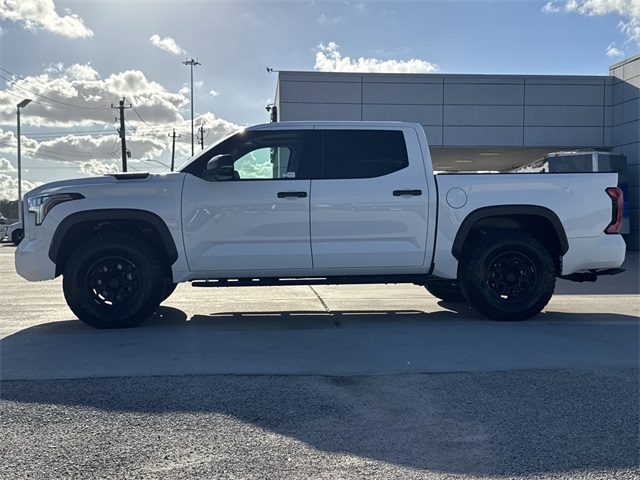 2023 Toyota Tundra Hybrid TRD Pro White at Emmons Autoplex