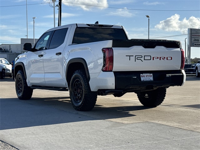 2023 Toyota Tundra Hybrid TRD Pro White at Emmons Autoplex