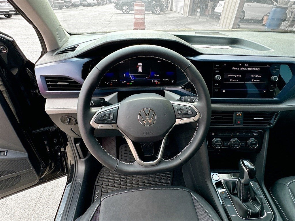 2024 Volkswagen Taos 1.5T SE Black at DeMontrond Automotive Group