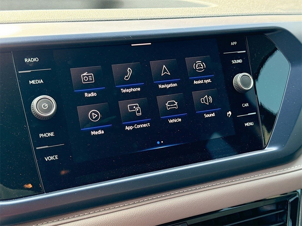 2024 Volkswagen Taos 1.5T SE Black at DeMontrond Automotive Group