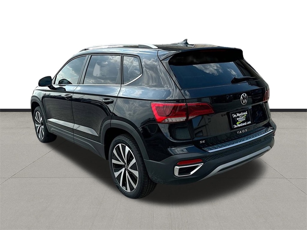 2024 Volkswagen Taos 1.5T SE Black at DeMontrond Automotive Group